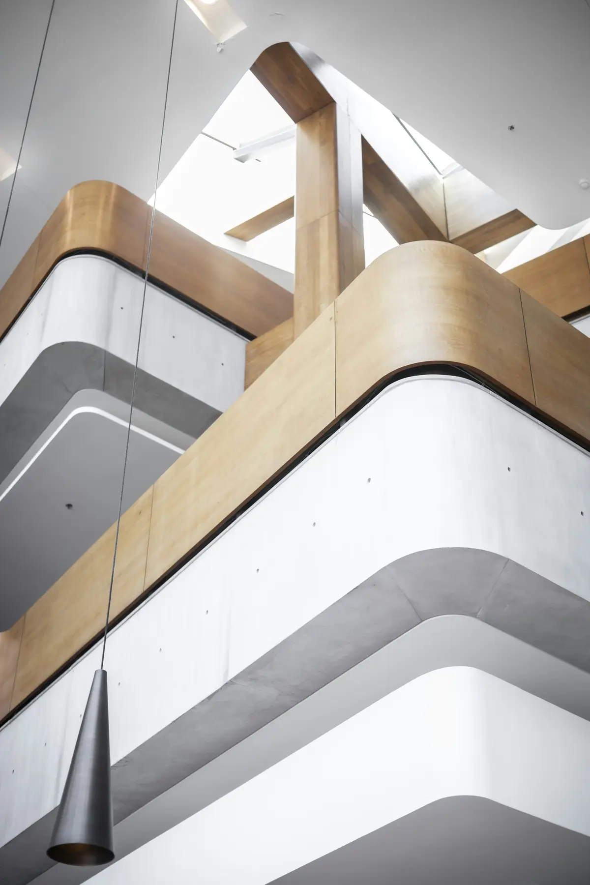 Hochwertiges architektonisches Innenraumdetail